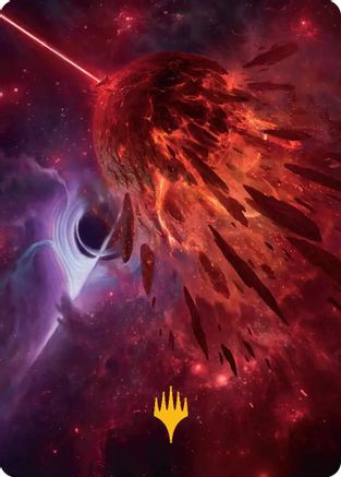 Kavaron, Memorial World Art Card (Gold-Stamped Planeswalker Symbol) (AAEOE-031) [Art Series: Edge of Eternities]