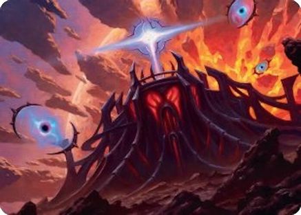 Secluded Starforge Art Card (AAEOE-032) [Art Series: Edge of Eternities]