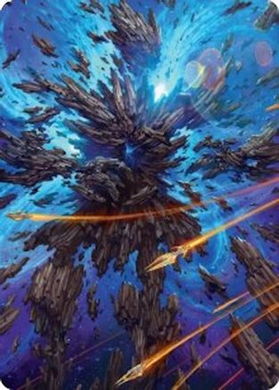 Celestial Colonnade Art Card (AAEOE-044) [Art Series: Edge of Eternities]