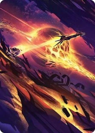 Scavenger Grounds Art Card (53/54) (AAEOE-053) [Art Series: Edge of Eternities]