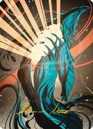 Swarmyard Art Card (Gold-Stamped Signature) (AAEOE-054) [Art Series: Edge of Eternities]
