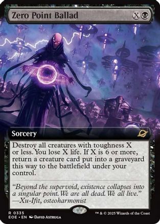 Zero Point Ballad (Extended Art) (EOE-335) [Edge of Eternities] Foil