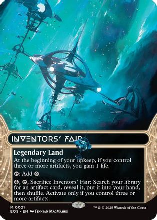 Inventors' Fair (EOS-021) (Borderless) [Edge of Eternities: Stellar Sights]
