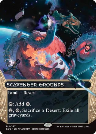 Scavenger Grounds (EOS-037) (Borderless) [Edge of Eternities: Stellar Sights]