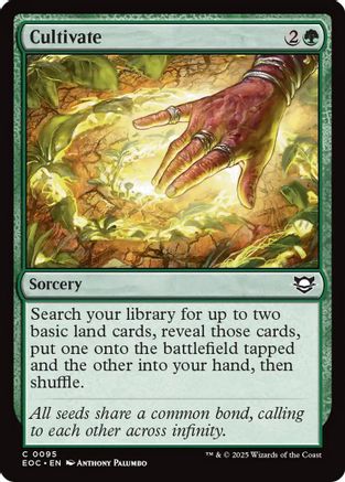 Cultivate (EOC-095) [Commander: Edge of Eternities]
