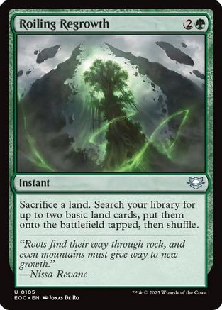 Roiling Regrowth (EOC-105) [Commander: Edge of Eternities]
