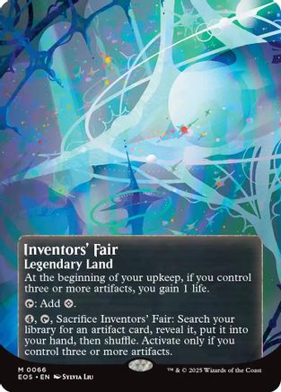 Inventors' Fair (EOS-066) (Borderless) [Edge of Eternities: Stellar Sights]