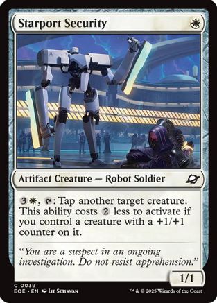 Starport Security (EOE-039) [Edge of Eternities]