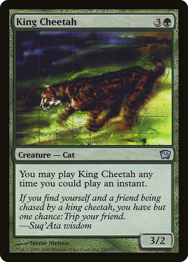 King Cheetah (9ED-250) [9th Edition]