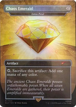 Chaos Emerald - Lotus Petal (SLD-7035) [Secret Lair Drop Series] Foil