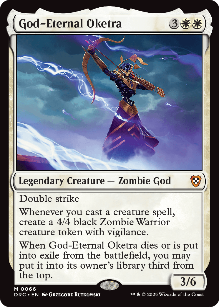God-Eternal Oketra (DRC-066) [Commander: Aetherdrift]