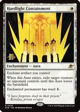 Hardlight Containment (PRE-020) [Prerelease Cards] Foil
