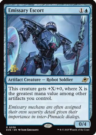 Emissary Escort (PRE-056) [Prerelease Cards] Foil
