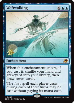 Weftwalking (PRE-086) [Prerelease Cards] Foil