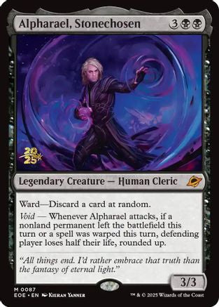 Alpharael, Stonechosen (PRE-087) [Prerelease Cards] Foil