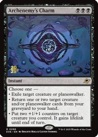 Archenemy's Charm (PRE-088) [Prerelease Cards] Foil