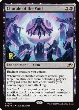 Chorale of the Void (PRE-091) [Prerelease Cards] Foil