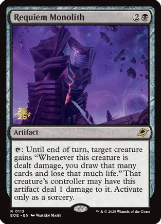 Requiem Monolith (PRE-113) [Prerelease Cards] Foil