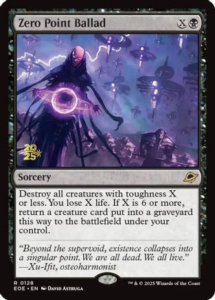 Zero Point Ballad (PRE-128) [Prerelease Cards] Foil