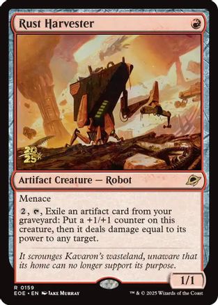 Rust Harvester (PRE-159) [Prerelease Cards] Foil