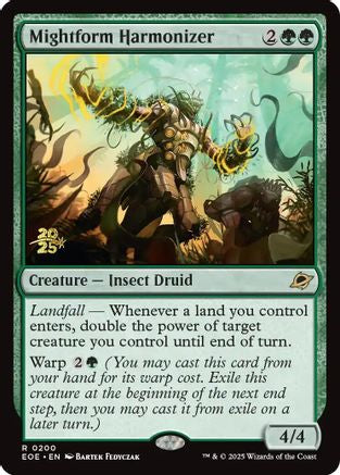 Mightform Harmonizer (PRE-200) [Prerelease Cards] Foil