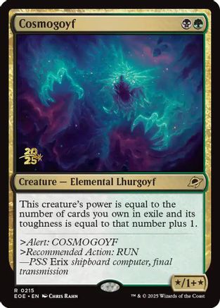 Cosmogoyf (PRE-215) [Prerelease Cards] Foil