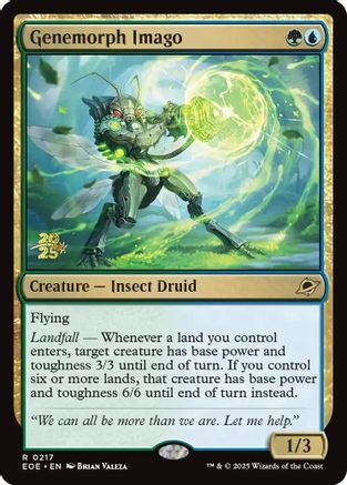 Genemorph Imago (PRE-217) [Prerelease Cards] Foil