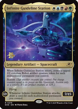 Infinite Guideline Station (PRE-219) [Prerelease Cards] Foil