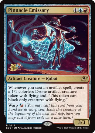 Pinnacle Emissary (PRE-223) [Prerelease Cards] Foil