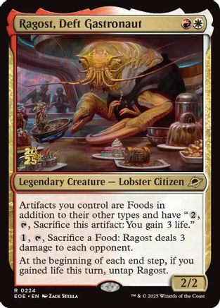 Ragost, Deft Gastronaut (PRE-224) [Prerelease Cards] Foil