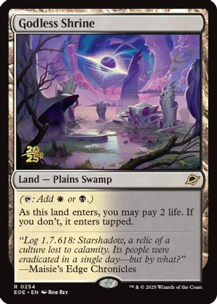 Godless Shrine (PRE-254) [Prerelease Cards] Foil