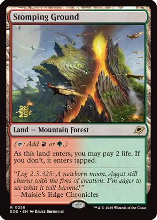 Stomping Ground (PRE-258) [Prerelease Cards] Foil