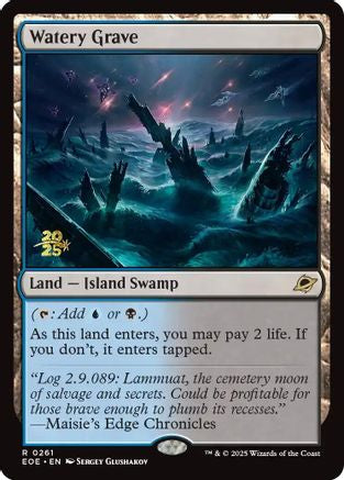 Watery Grave (PRE-261) [Prerelease Cards] Foil