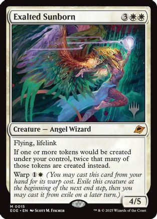 Exalted Sunborn (PPEOE-015) [Promo Pack: Edge of Eternities]
