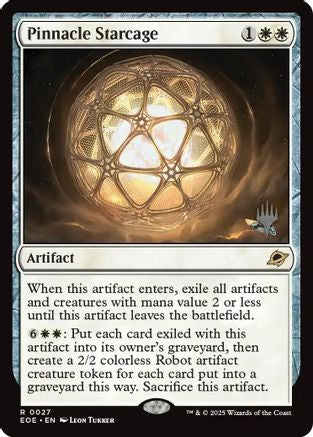 Pinnacle Starcage (PPEOE-027) [Promo Pack: Edge of Eternities] Foil