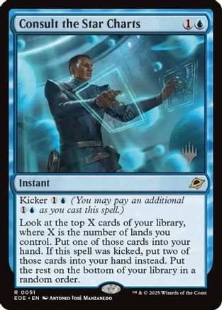 Consult the Star Charts (PPEOE-051) [Promo Pack: Edge of Eternities] Foil
