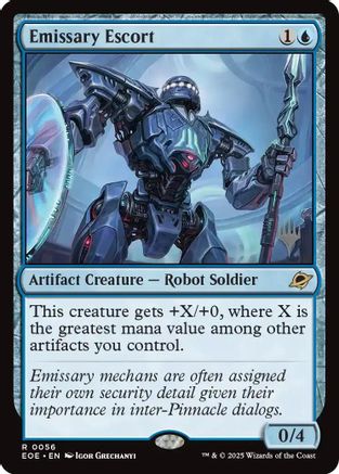 Emissary Escort (PPEOE-056) [Promo Pack: Edge of Eternities]