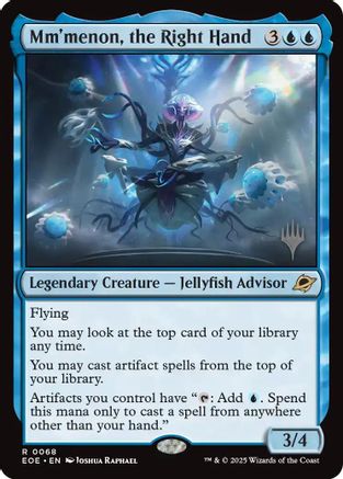 Mm'menon, the Right Hand (PPEOE-068) [Promo Pack: Edge of Eternities]