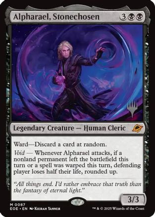 Alpharael, Stonechosen (PPEOE-087) [Promo Pack: Edge of Eternities]