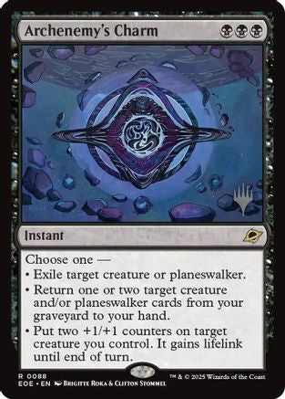 Archenemy's Charm (PPEOE-088) [Promo Pack: Edge of Eternities] Foil