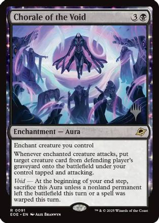 Chorale of the Void (PPEOE-091) [Promo Pack: Edge of Eternities] Foil