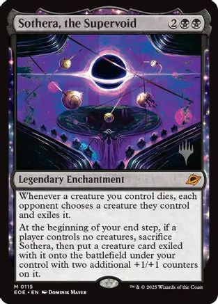 Sothera, the Supervoid (PPEOE-115) [Promo Pack: Edge of Eternities] Foil