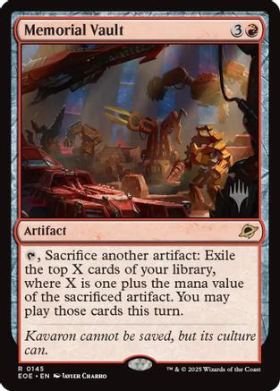 Memorial Vault (PPEOE-145) [Promo Pack: Edge of Eternities]
