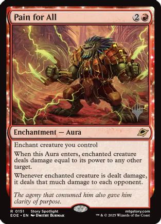 Pain for All (PPEOE-151) [Promo Pack: Edge of Eternities]