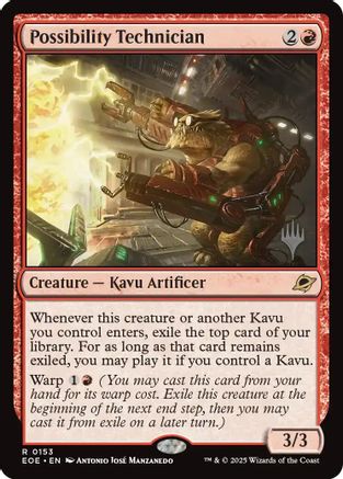 Possibility Technician (PPEOE-153) [Promo Pack: Edge of Eternities]