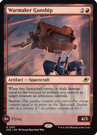 Warmaker Gunship (PPEOE-167) [Promo Pack: Edge of Eternities]