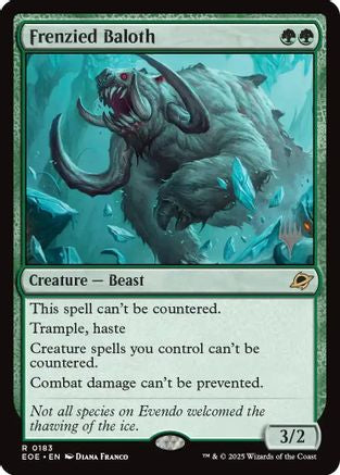 Frenzied Baloth (PPEOE-183) [Promo Pack: Edge of Eternities]