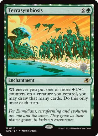 Terrasymbiosis (PPEOE-210) [Promo Pack: Edge of Eternities] Foil