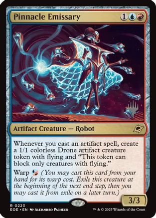 Pinnacle Emissary (PPEOE-223) [Promo Pack: Edge of Eternities] Foil