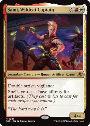 Sami, Wildcat Captain (PPEOE-226) [Promo Pack: Edge of Eternities]